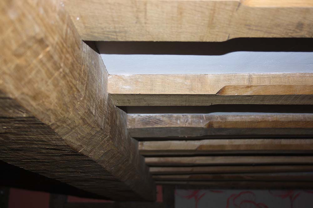 oak beam renovation